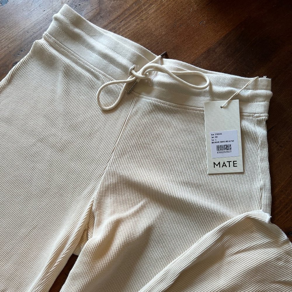 MATE the Label Organic Thermal Wide Leg Pant Size S